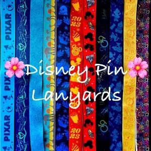 Disney Pin Trading Cruise Lanyard Pixar Alice Princess Star War Peter Pan Castle